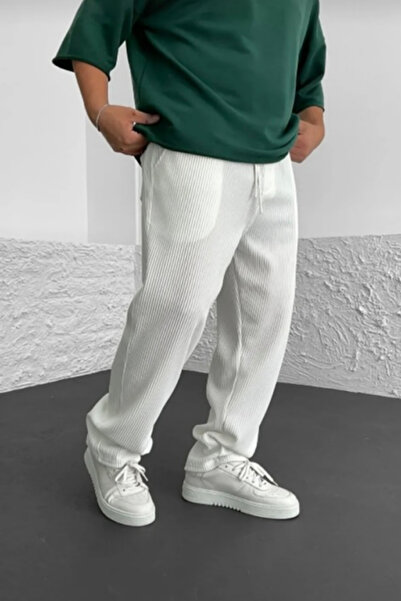 BDRMAN Baggy Fit Fitilli Kumaş Pantolon
