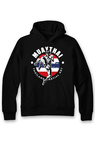 ADA BEBEK ÇOCUK Unisex Oversize Sportmen Fighter εμπριμέ παιδικό φούτερ