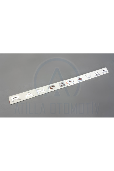 Aftermarket RANGE ROVER EVOQUE KAPUT - BAGAJ YAZI SETİ TİTAN GRİ