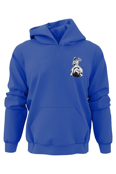 ADA BEBEK ÇOCUK Hanorac pentru copii unisex oversize cu imprimeu astronaut