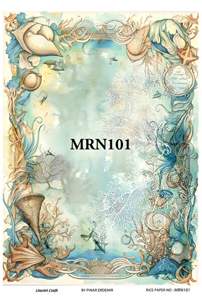 LİNEART Pirinç Dekopaj Kağıdı No:MRN101- 29X42cm