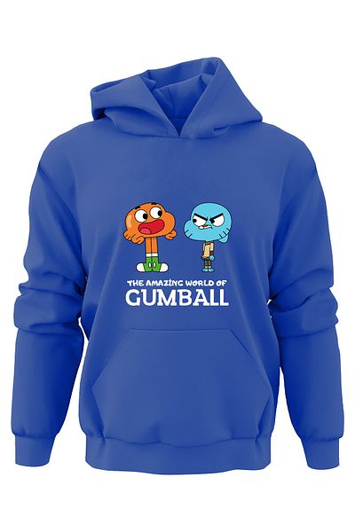 ADA BEBEK ÇOCUK Hanorac pentru copii unisex oversize imprimat Gumball