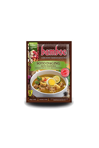 bamboe soto daging 40g 1 paket