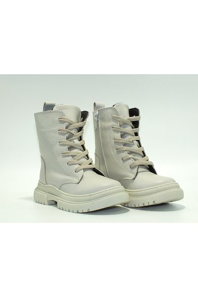 Toddler Zippered Genuine Leather Boots PF-5065