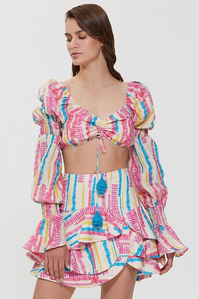 Dahlia Bianca Ivy Blouse