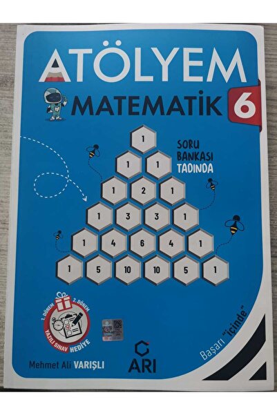 Arı Yayıncılık ARI YAYINLARI MATEMİTO ATÖLYEM 6,SINIF MATEMATİK 2024 BASKI