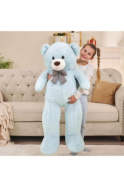 Sole 130 Cm Cute Plush Bear with Bow Tie - Special Gift for Lover Premium Plush Bear
