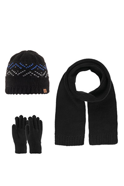 Kitti Set of 3 Scarf Beanie Gloves for 9-15 Years Old Boys