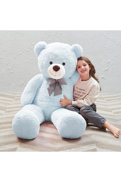 Sole 130 Cm Cute Plush Bear with Bow Tie - Special Gift for Lover Premium Plush Bear
