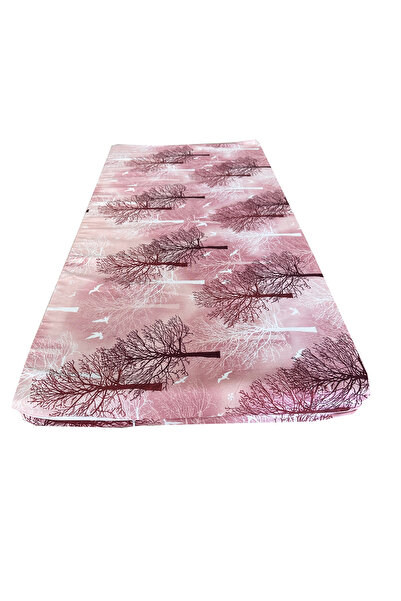 Vip Home Concept Market Ürünleri Bebek Yatağı 60x120x6 Cm Vip Oyun Parkı Sünger Yatak-PEMBE AĞAÇ