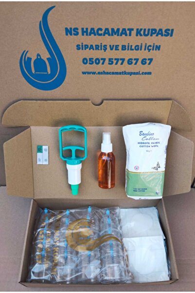 NS MEDİKAL Hacamat Kupası Full Set & Hacamat Takımı