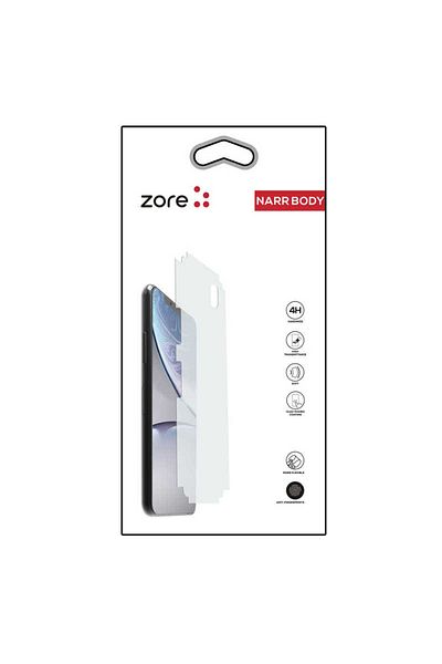 HTstore واقي شاشة مزدوج لهاتف iPhone 13 Zore Narr Tpu
