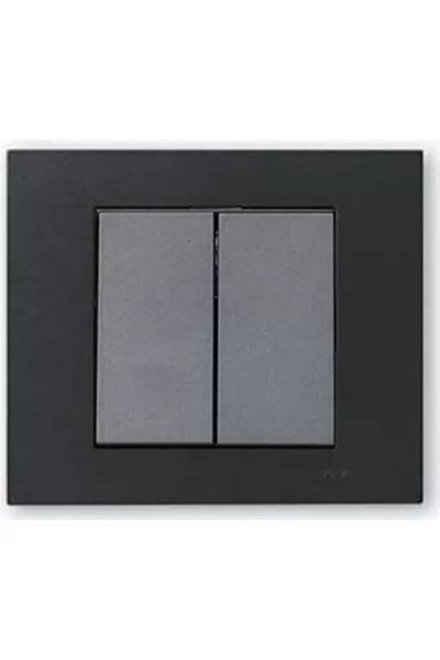 OVİVO Ovivo Grano Black + Smoked Natural Commitator + Frame Included - 9 Pieces