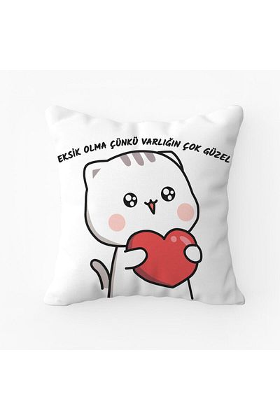 Puffbutik Don't Miss Because Your Existence Is Very Beautiful Pillow