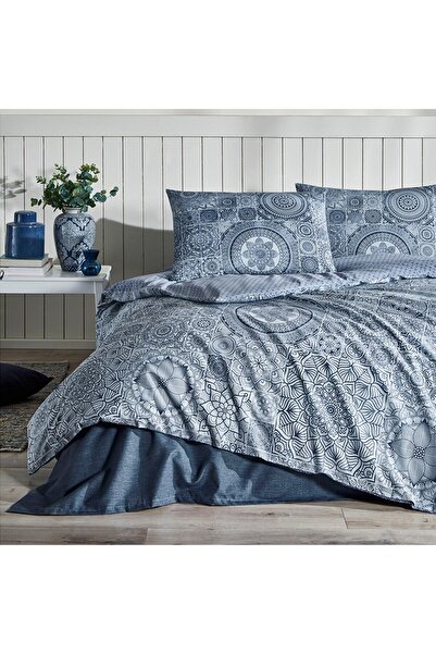 Özdilek Nev Mandala Mistico Односпальний комплект постільної білизни Синій