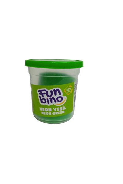 ÇilekKurdu عجينة اللعب باللون الأخضر النيون 115 غرام F119