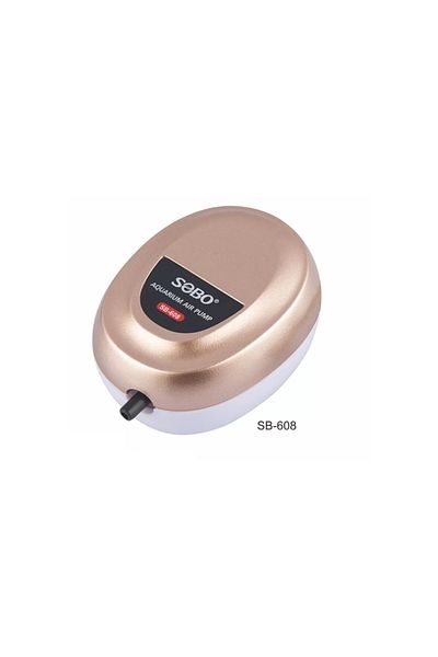 Sobo 1.5w Single Output Silent Aquarium Air Motor - 3lt/min Sb-608