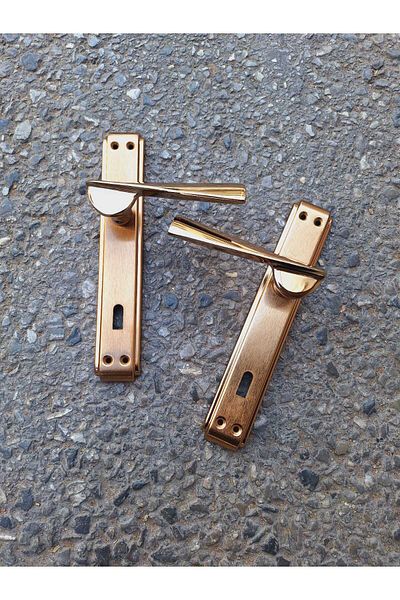 ARON Sofuoğlu Lüx Cemre Anka Mirrored Albifirin Yellow (ROOM) Door Handle Aluminum / Steel