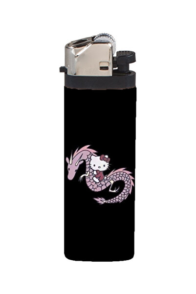 Namgo Hello Kitty Dragon Full Kaplama Gazlı Çakmak