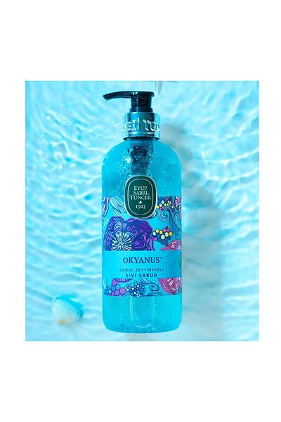 Eyüp Sabri Tuncer Ocean Natural Olive Oil Liquid Soap 500 ml 2 Pieces + 1.5 LT 1 Piece