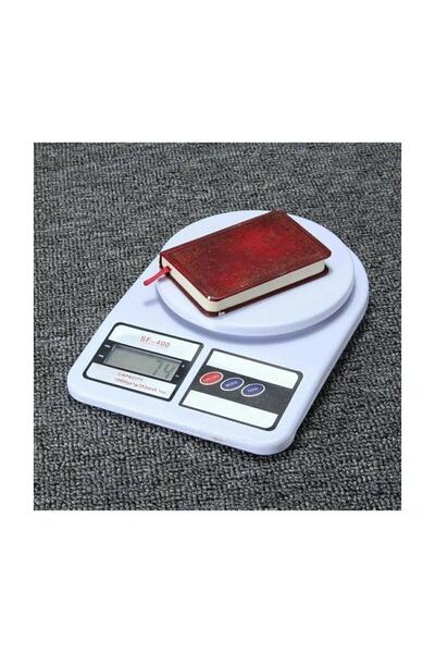 MİMOZA PARK Mimoza Dijital Hassas 10 Kg Mutfak Terazisi Tartısı Lcd Ekranlı (...