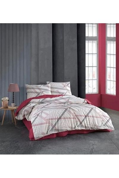 Kristal By Taç Ranforce Single Duvet Cover Set Prizma