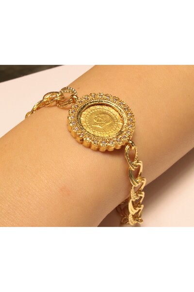 Hakan Güler Kuyumculuk 22 Ayar Çeyrek Altınlı Bileklik