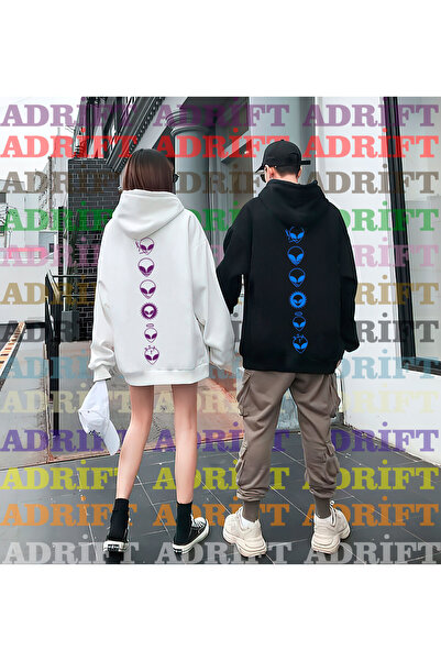 Adrift سويت شيرت بتصميم خاص للأزواج المحبوبين K36
