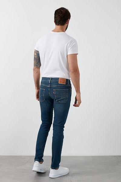 Levi's Slim Fit Cotton 512 Jeans Men's Denim Trousers 28833-0783