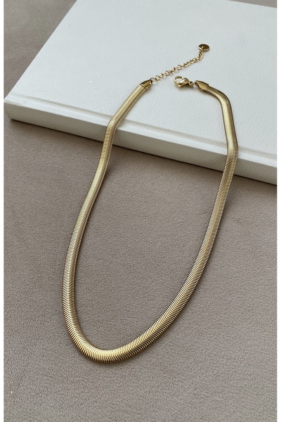 Asmir Accessories Mesh Steel Necklace