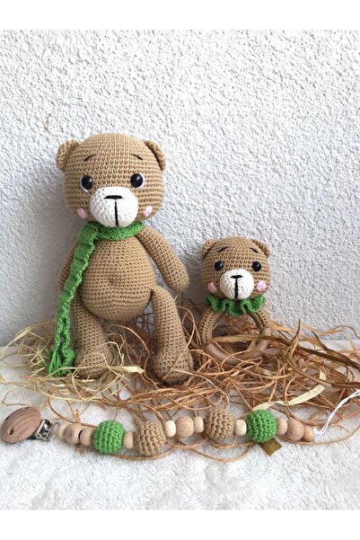 Genel Markalar Amigurumi çiko ayıcık set