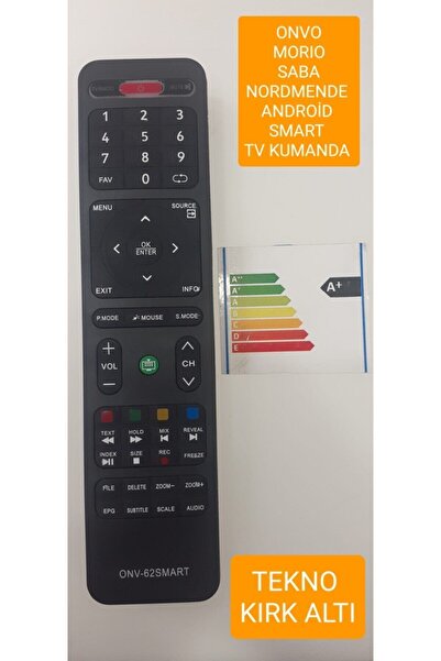 ONVO , Morıo, Saba,nordmende Android, Smart Full Hd,led Televizyon Kumanda Ov42250