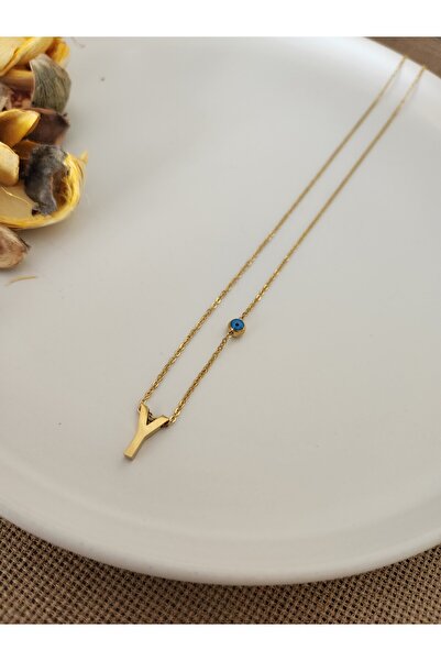 HERCY Y Harfli Paslanmaz Çelik Kolye