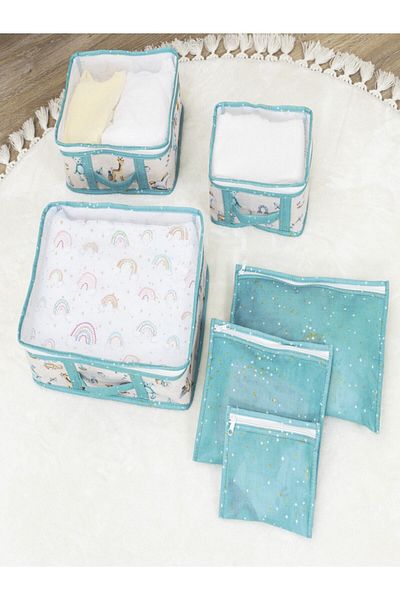 Smyak 6-Piece Suitcase Organizer Set Baby