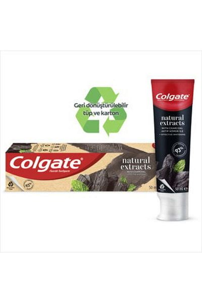 Colgate Natural Extracts Activated Charcoal Toothpaste 50Ml (1 PC)