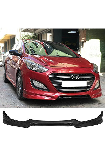 HasAkman Hyundai i30 Uyumlu Ön Ek Karlık Mat Siyah Plastik 2012 2013 2014 201...