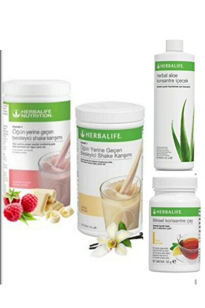 Herbalife Ahududu-beyaz Çikoltalı Ve Vanlyalı Shake,limonlu Bitkisel Çay50gr,...