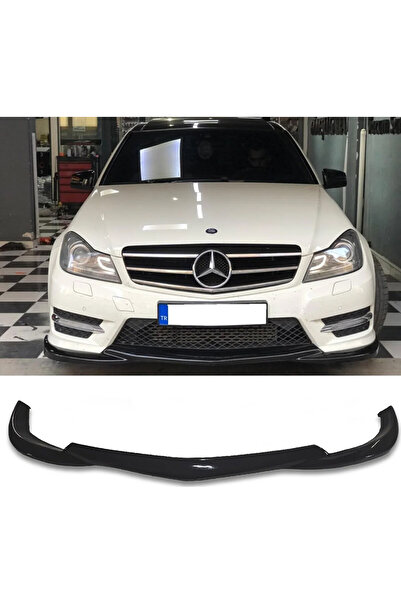 HasAkman Mercedes W204 C180 Makyajlı Kasa Ön Ek Karlık Mat Siyah Plastik 2011...