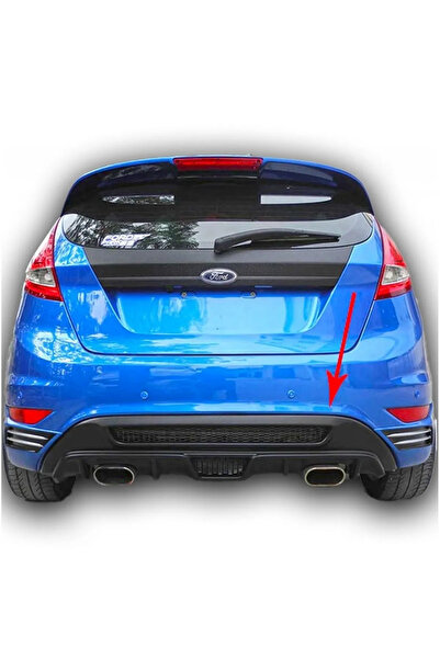 HasAkman Ford Fiesta Mk6 Izgaralı Difüzör Parlak Siyah Difizör Plastik 2008-2017