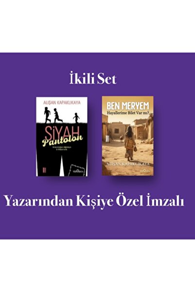 Yediveren Yayınları Ben Meryem- Hayallerime Bilet Var Mı? & Siyah Pantolon