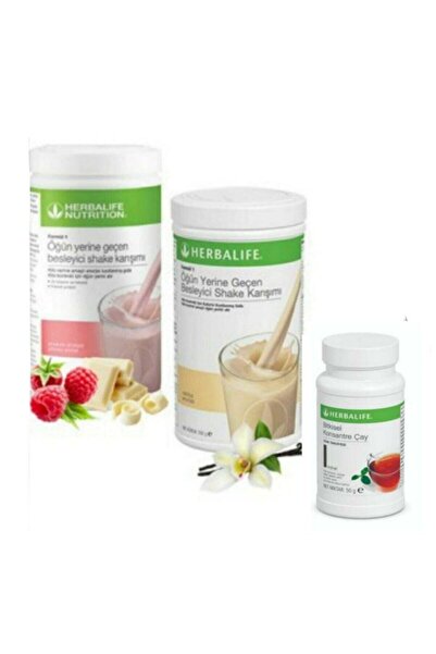 Herbalife Ahududu Ve Beyaz Çikolta Shake,vanlyalı Shake, Klasikbitksl Çay50gr...