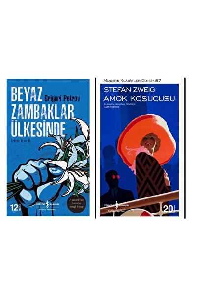 TÜRKİYE İŞ BANKASI KÜLTÜR YAYINLARI Beyaz Zambaklar Ülkesinde - amok koşucusu...