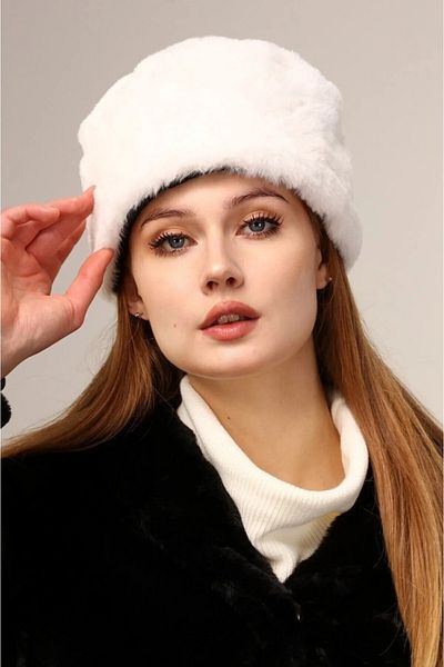 Mood Agenda Pălărie Kalpak pentru femei din blană artificială