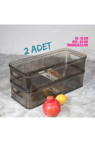 Turnberry 2-Piece Refrigerator and Vegetable Fruit Organizer - Makeup and Cabinet Organizer