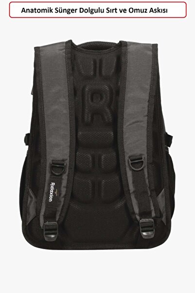 Konfores 1551-2225 Унісекс анатомічний рюкзак-кажан для школи, колір димчастий