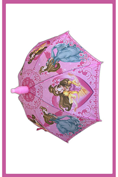 EZMK EV GEREÇLERİ Pvc Kılıflı, Düdüklü Kız Çocuk Şemsiyesi - 6-13 Yaş