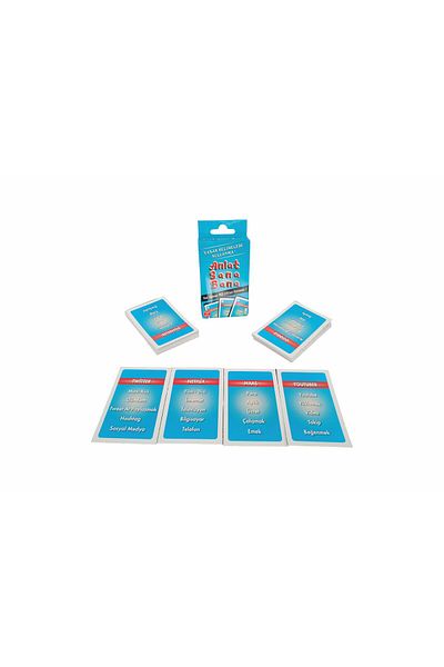 ALAY Ticaret Tell Me Word Game Blue Series - Tell Me - Tell Me Please