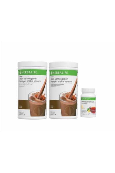 Herbalife 2 Adet Çikolata Aromalı Shake+50gr Limon Aromalı Çay