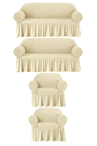 FurkanTicaret Κάλυμμα καναπέ και πολυθρόνας Lycra - Τυλιγμένο ελαστικό, κάλυμ...