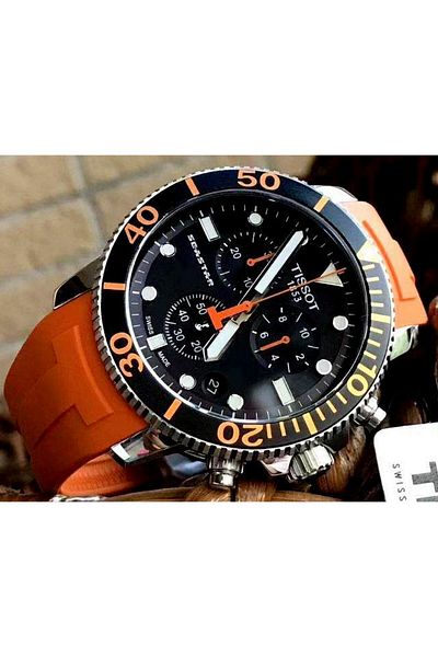 TISSOT Seastar 1000 Men's Chronograph Wristwatch - T120.417.17.051.01